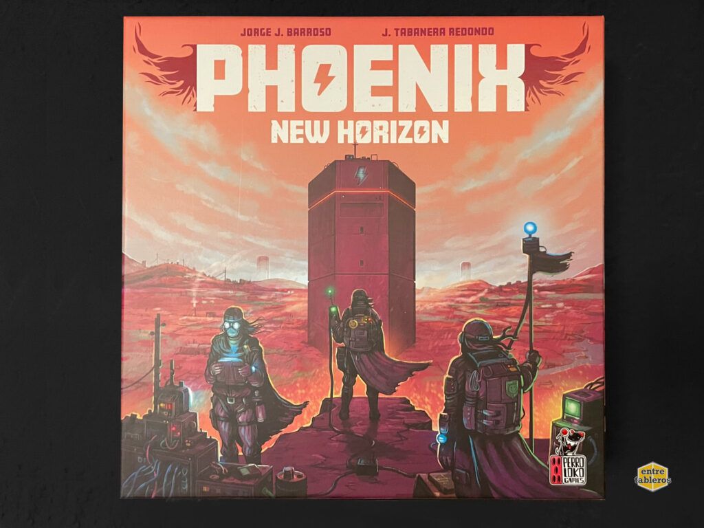 caja del juego phoenix new horizon