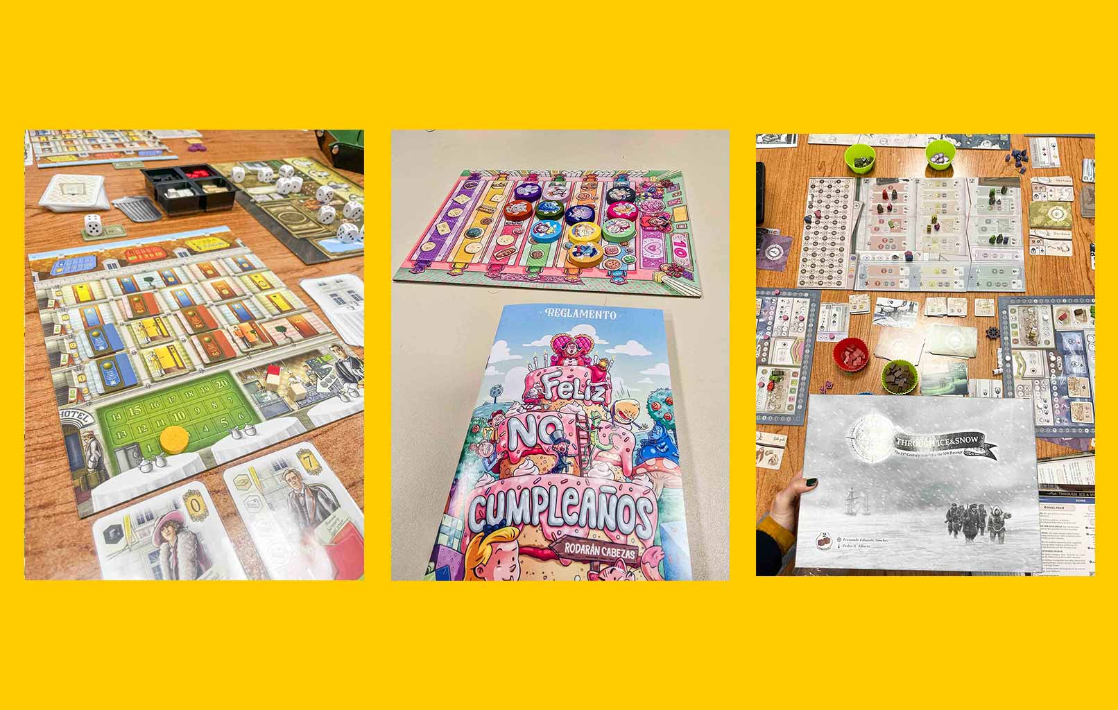 Jornada 15 de marzo. Juegos de mesa en Leganés